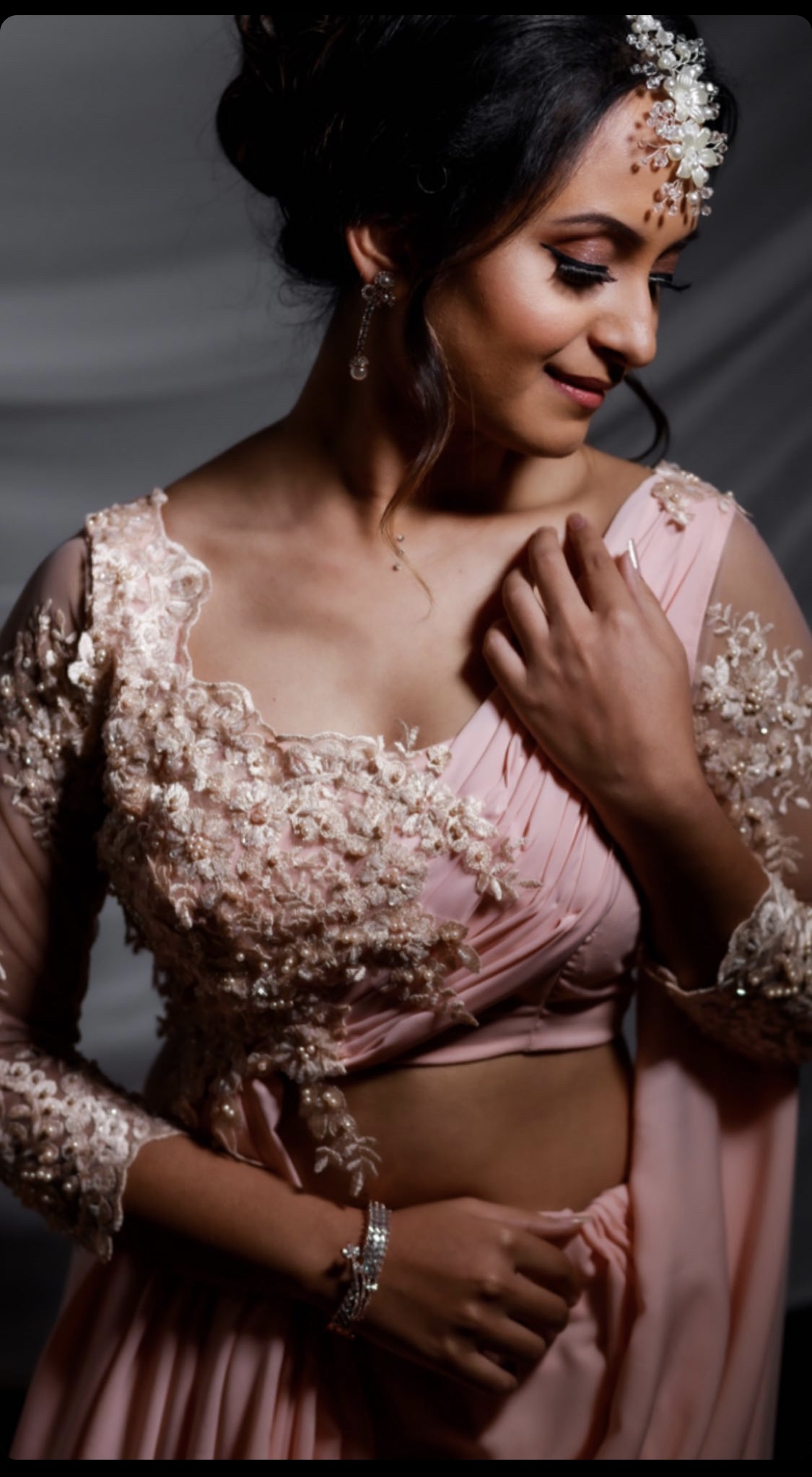 Elegant wedding ceremony setup